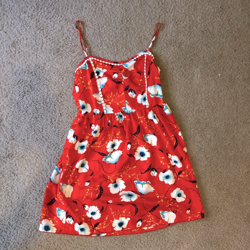 Bright, floral, breezy summer dress